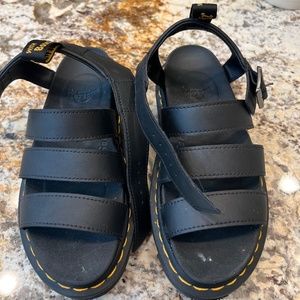 Dr Martens platform sandals
